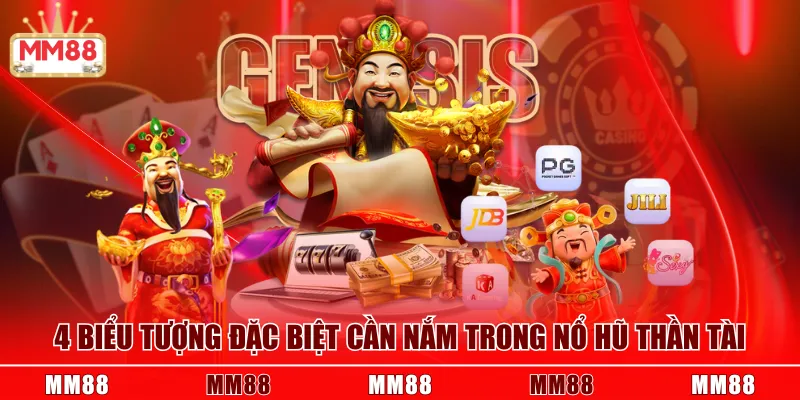4 biểu tượng đặc biệt cần nắm trong Nổ Hũ Thần Tài