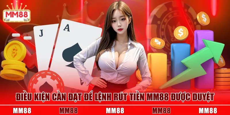 Điều kiện cần đạt để lệnh rút tiền MM88 được duyệt