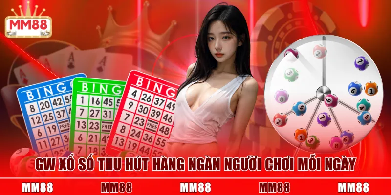 GW xổ số thu hút hàng ngàn người chơi mỗi ngày